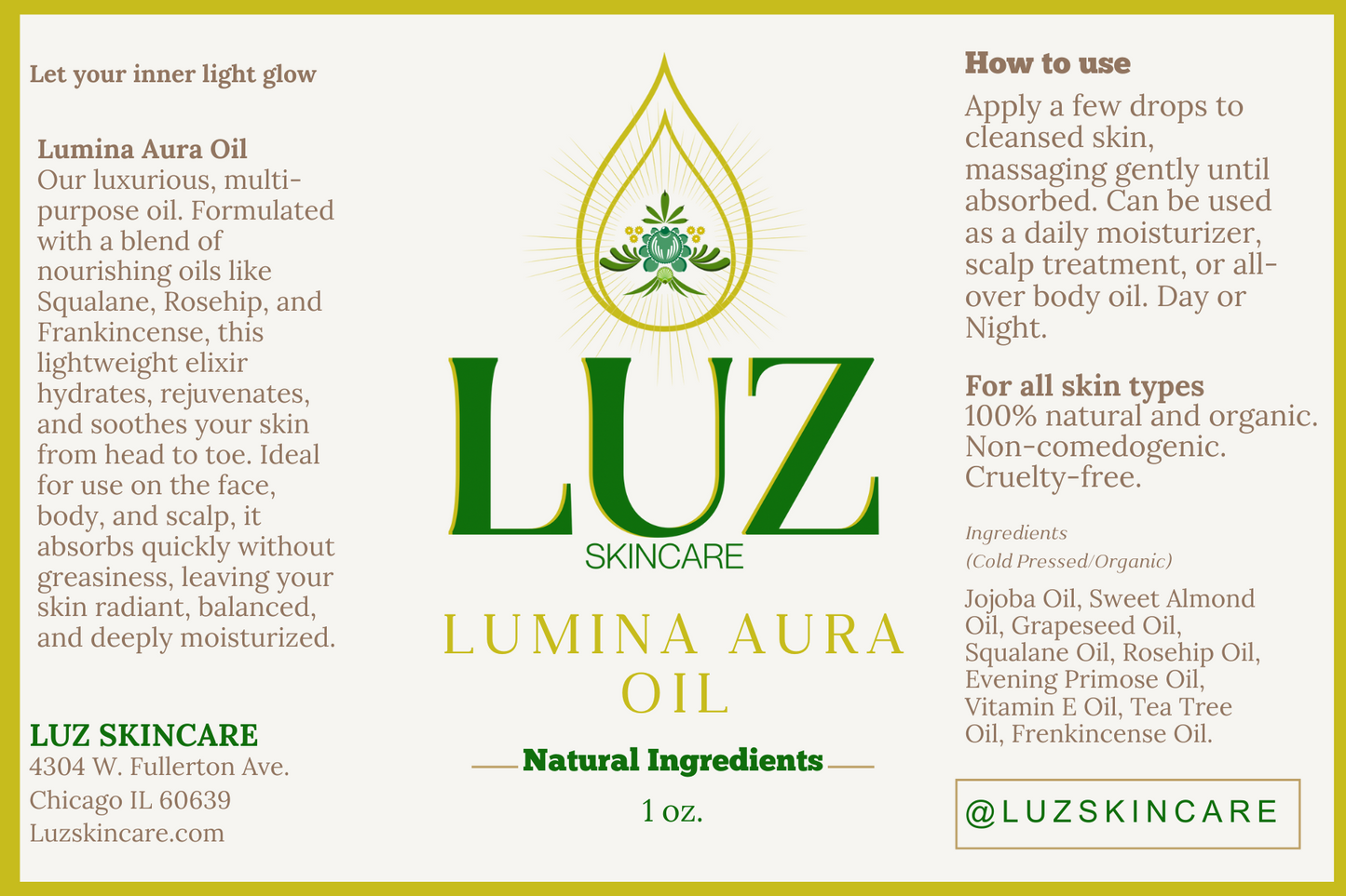 Lumina Aura Oil - GLOW KIT